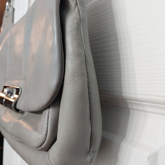 COACH Kristen Gray Leather Bag - Picture 5 of 15